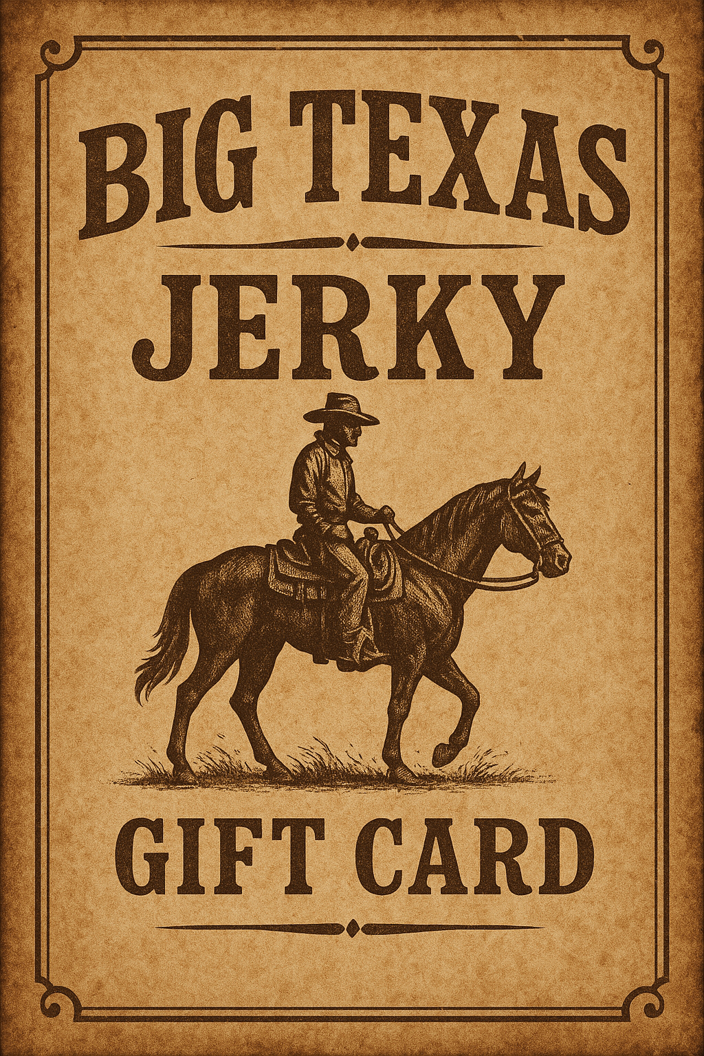 Big Texas Jerky Gift Cards