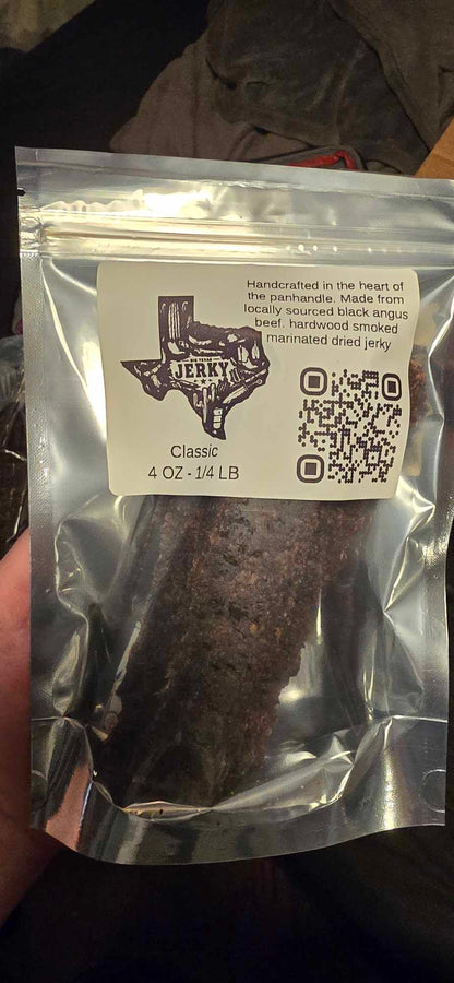 Hardwood Smoked Beef Jerky Sticks 4 OZ