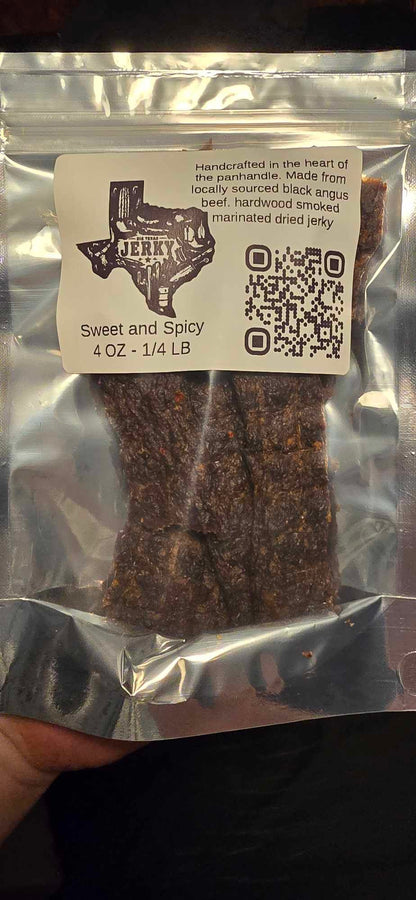 Hardwood Smoked Beef Jerky Sticks 4 OZ